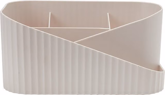 Livingandhome Makeup and Accessory Organiser in Pink and White