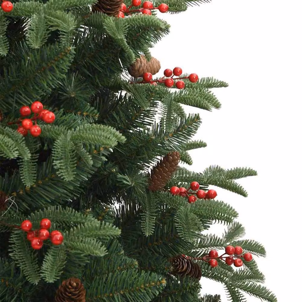 Berkfield Home Artificial Christmas Tree with 300 LEDs in Green, Height: 180 cm – 4