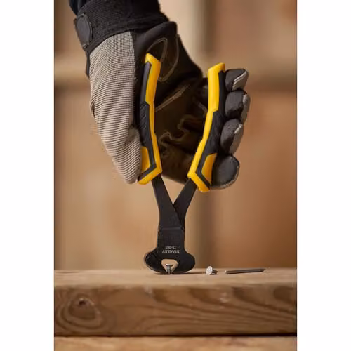 Stanley Control Grip End Cutting Pliers in Yellow and Black – 2