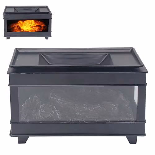 Garden Greatness Nova Rustic Brown Log Aroma Burner