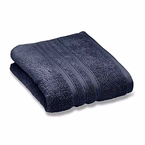 Catherine Lansfield Fluffy Cotton Bath Towel in Blue, W/D/H: 70 x 120 cm – 4