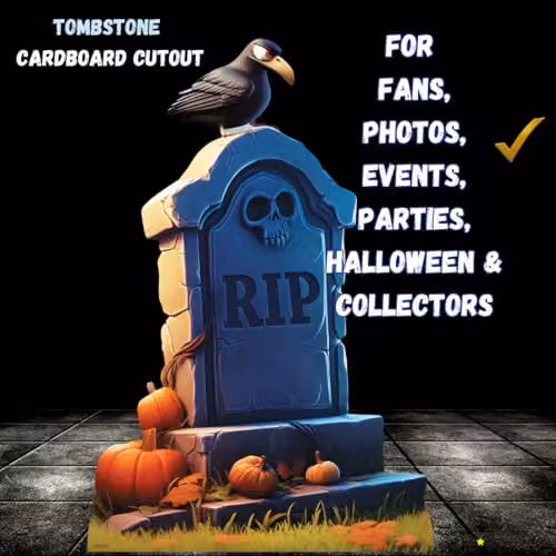 Star Cutouts SC4476 Cartoon Tombstone Cardboard Cutout for Halloween Parties – 2