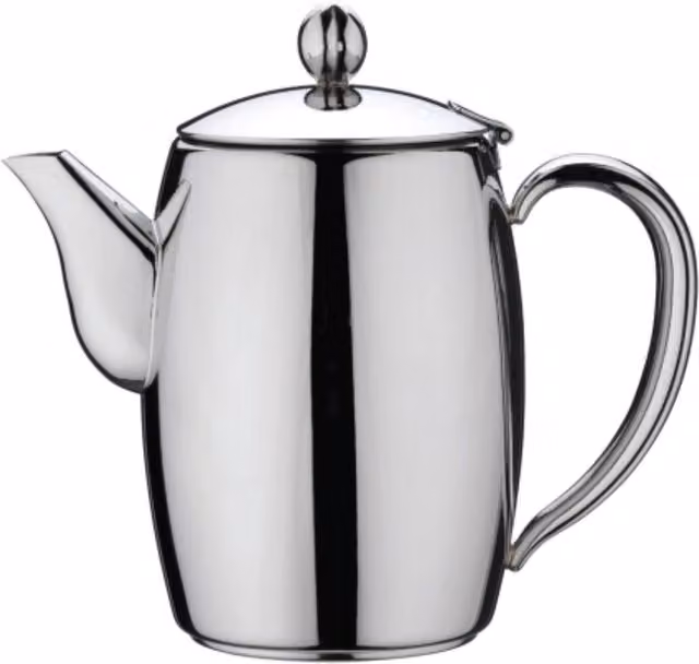 Café Stål Bellux Stainless Steel Coffee Pot, Silver, 1.4 l