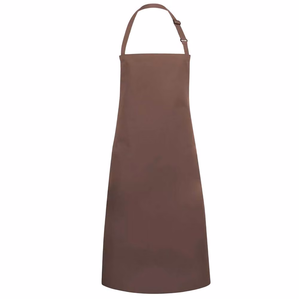 Karlowsky Basic Bib Apron in Light Brown – 2