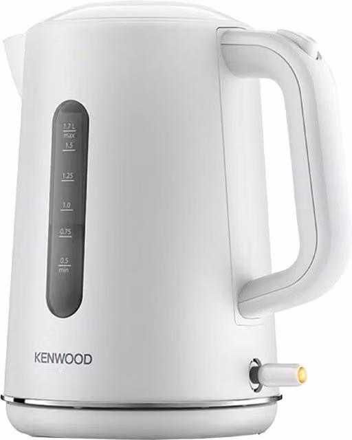 DeLonghi Abbey Lux White Kettle with 1.7 l Capacity and Limescale Filter – 1