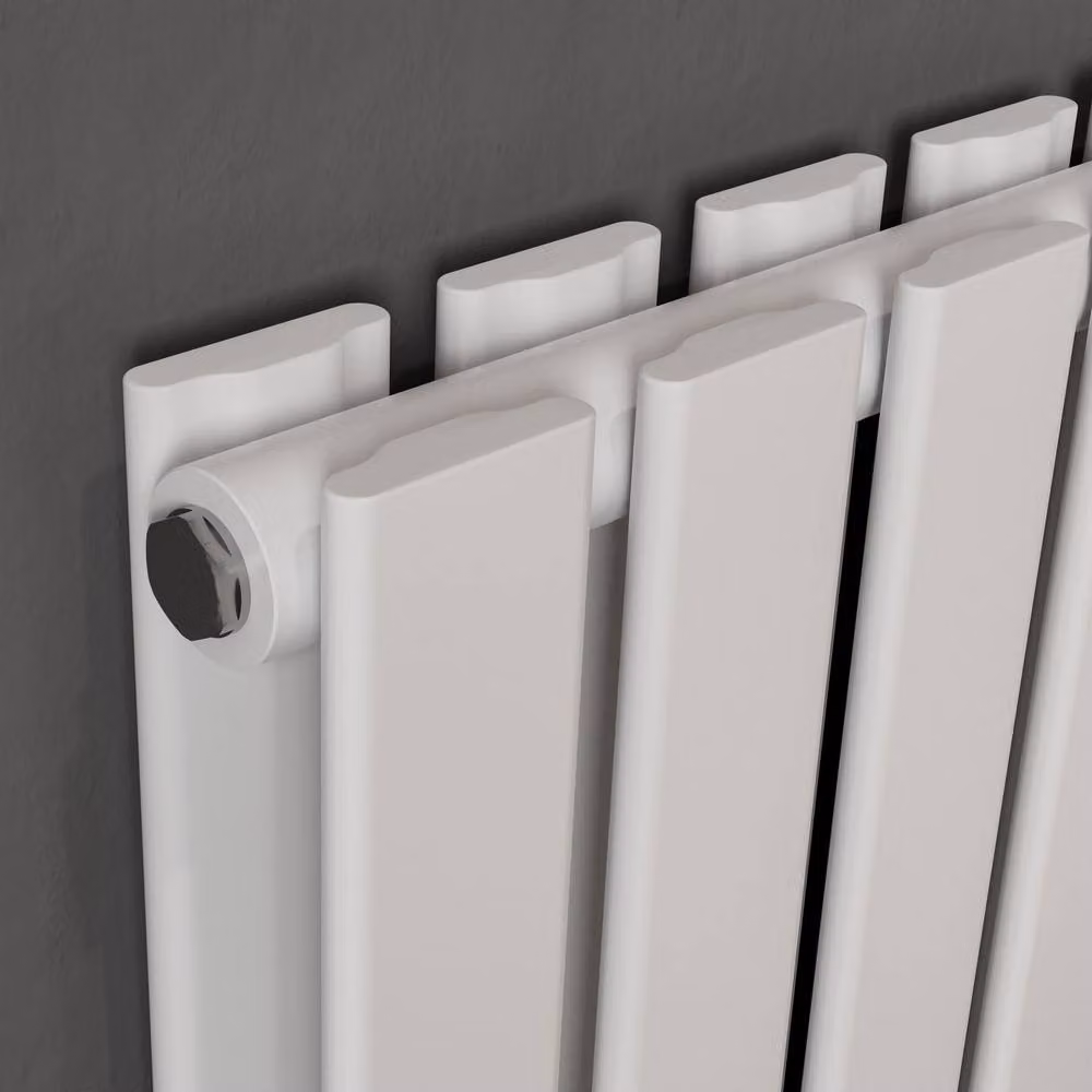 Bathroom Kingdom Vega White Double Flat Panel Vertical Radiator H: 180 cm, W: 44.8 cm – 2