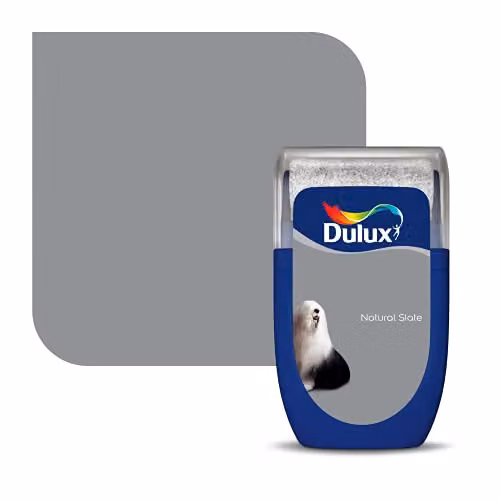 Dulux Matt Walls and Ceilings Tester Paint, Grey, 30 ml