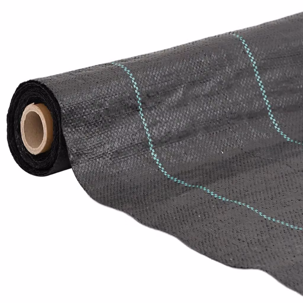 Berkfield Home Black Polypropylene Weed Membrane, 1 m x 150 m – 2