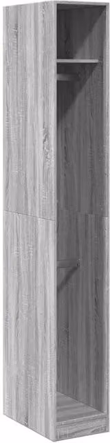 Berkfield Home Grey Sonoma Wardrobe, W/D/H: 30 x 50 x 200 cm – 1