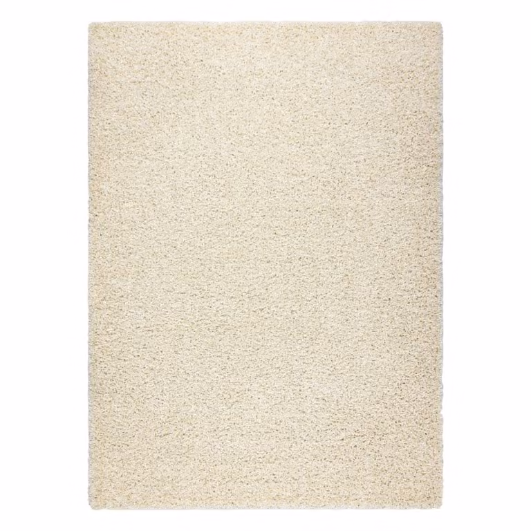RugsX Soffi Woven Rectangular Rug in Yellow and Beige, W: 60 cm, L: 100 cm