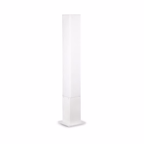 Netlighting Edo Square Outdoor Bollard White IP44