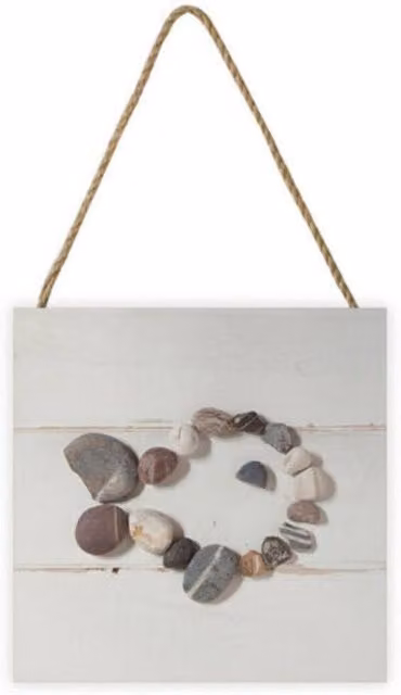 Ian Winstanley Organic Wooden Fish Wall Plaque in White