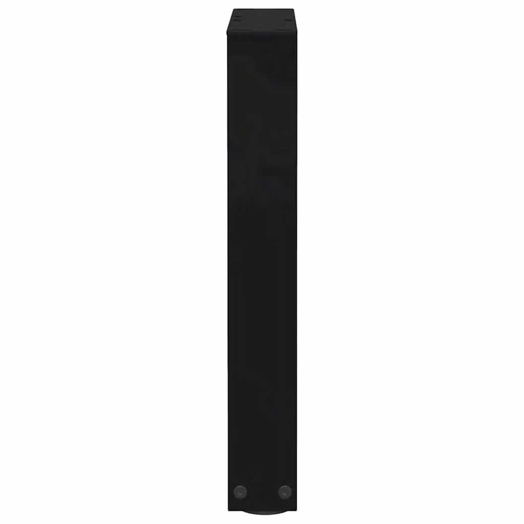 Berkfield Home V-Shape Dining Table Legs, 2 Pieces, Black Steel, W: 28 cm, H: 42-43.3 cm – 5