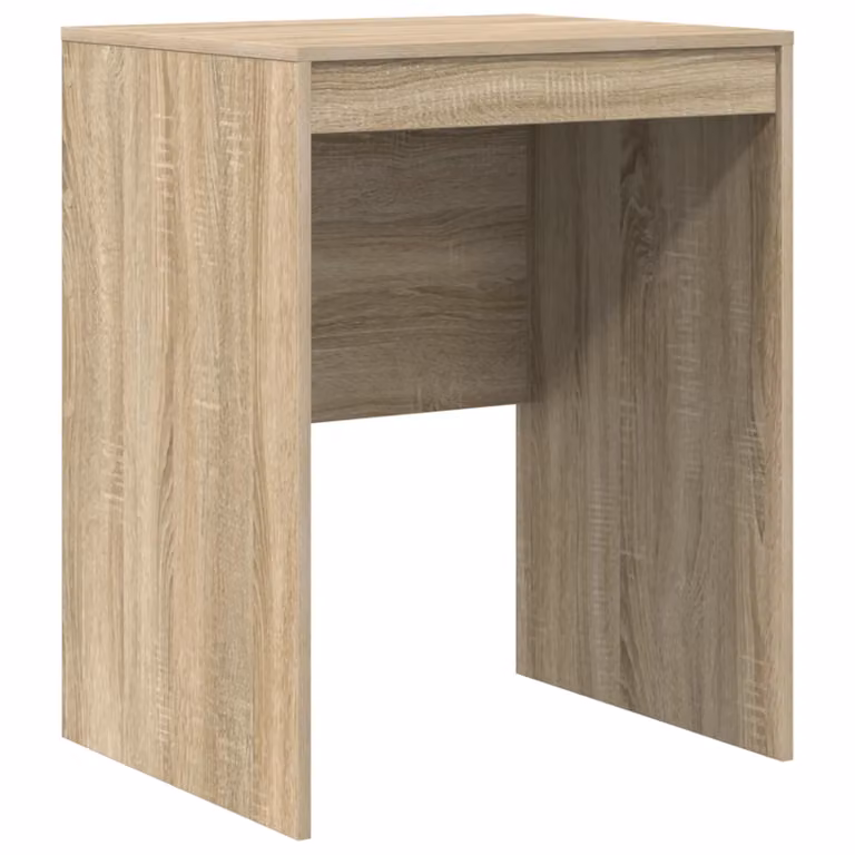 Berkfield Home Computer Desk in Sonoma Oak Brown, W/D/H: 60 x 50 x 76 cm