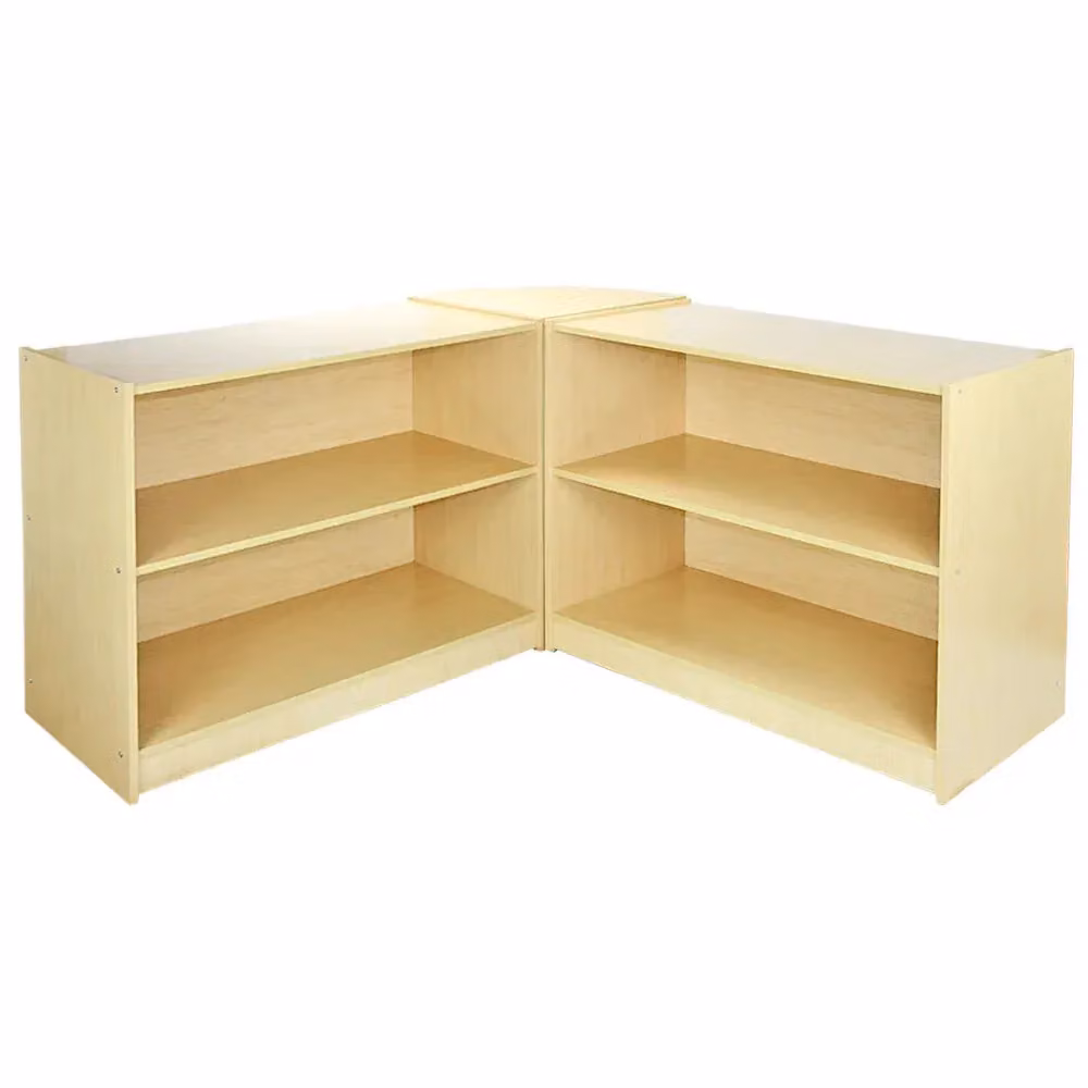 Monstershop Zodiac Maple Shop Counter and Retail Display Set in Beige and Brown Matt Wood – 1
