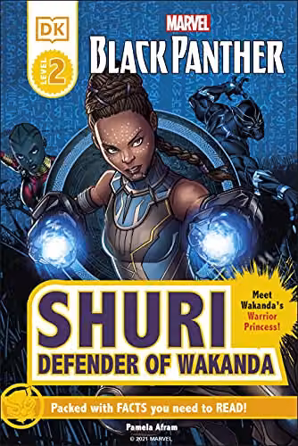 DK Marvel Black Panther Shuri Defender of Wakanda (DK Readers Level 2) Multicolour Paper Book
