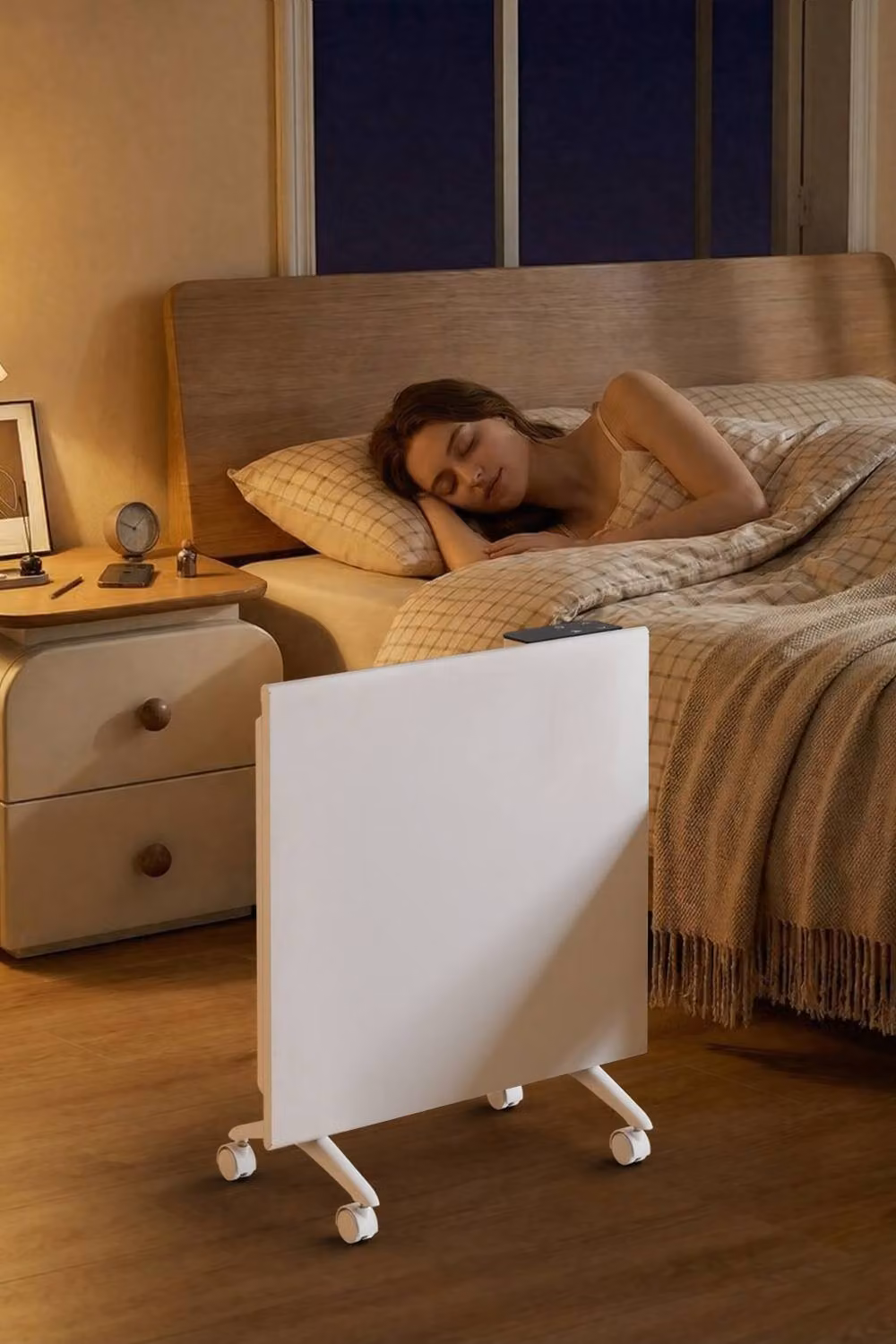 H&O Direct 1000W White Aluminium Convection Heater with WiFi App Control and Thermostat – 2