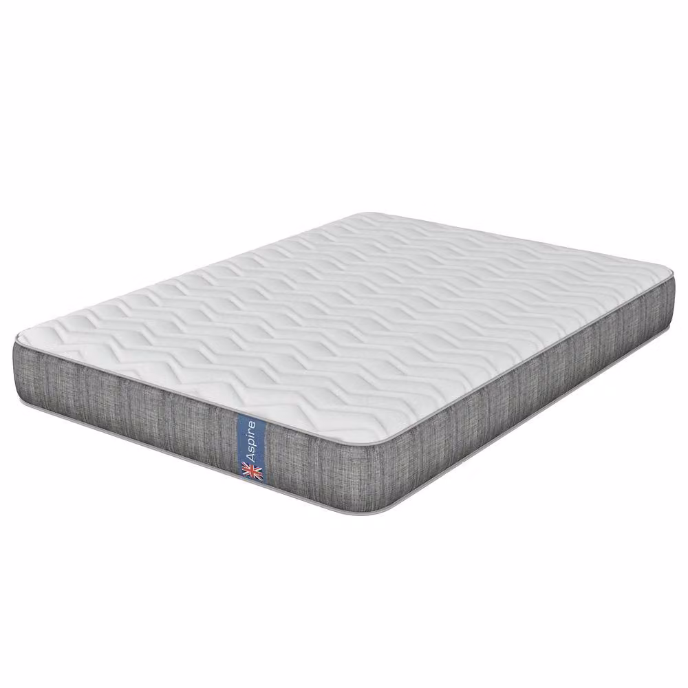 Aspire ComfortRest Pocket 1000 Hybrid Mattress, Medium, White, W/D/H: 140 x 200 x 23 cm – 3