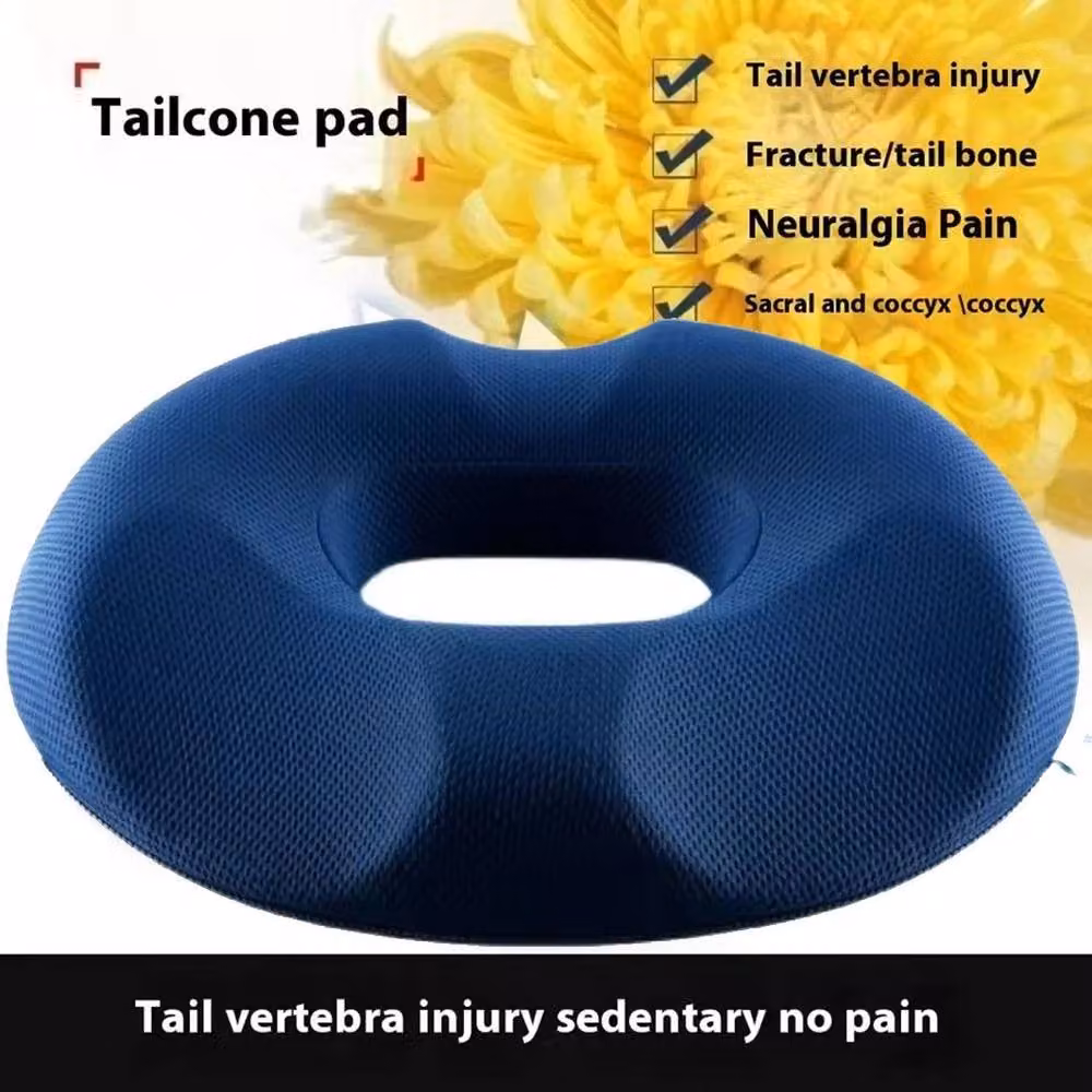 SPETLEK Blue Memory Foam Donut Cushion Ring, W: 100 cm, L: 190 cm – 4