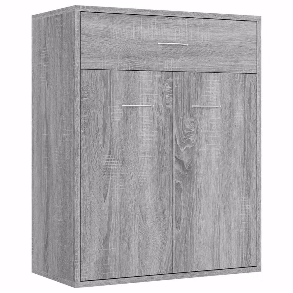 Berkfield Home Grey Sonoma Sideboard in Engineered Wood W/D/H: 60 x 30 x 75 cm – 2