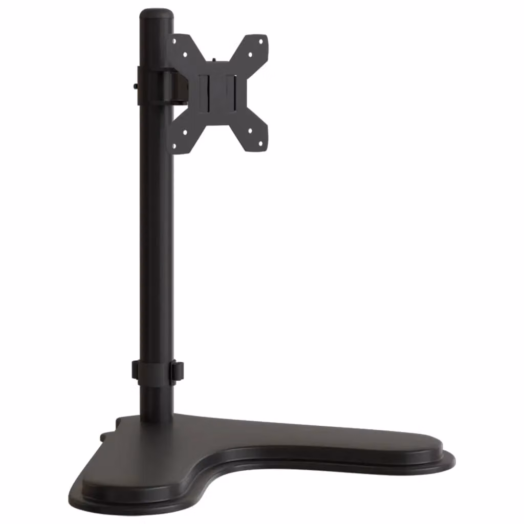 Berkfield Home Monitor Mount in Black Steel with VESA 75/100 mm – 2