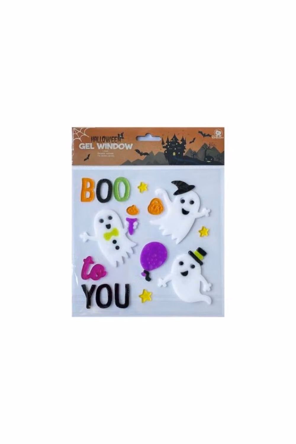 KDMD White Boo to You Ghost Adhesive Stickers, 10 Pack – 2