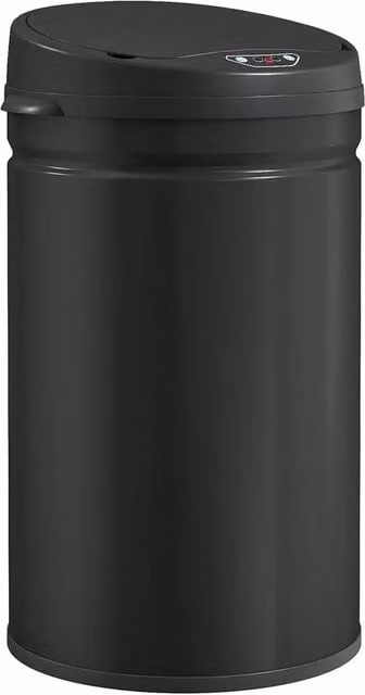 Nordara 30L Automatic Sensor Bin with Touchless Soft Close Lid in Black, W/D/H: 100 x 15 x 15 cm