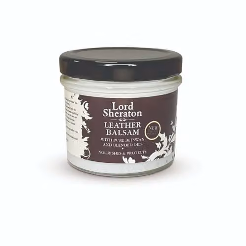 Lord Sheraton Leather Balsam in Beige and White – 2