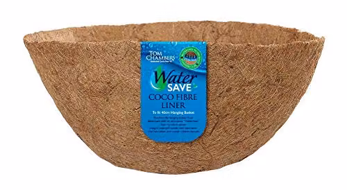 Tom Chambers Brown Coco Fibre Liner for 40cm Hanging Baskets