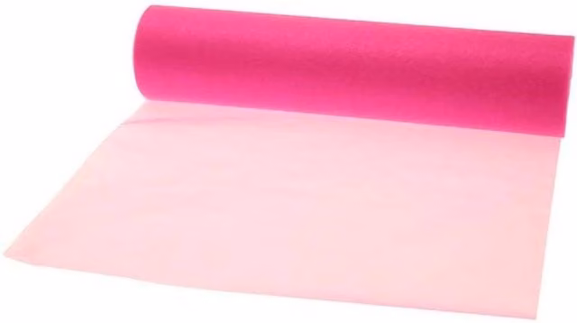 KDMD Soft Organza Roll in Dark Pink, Width: 26 cm