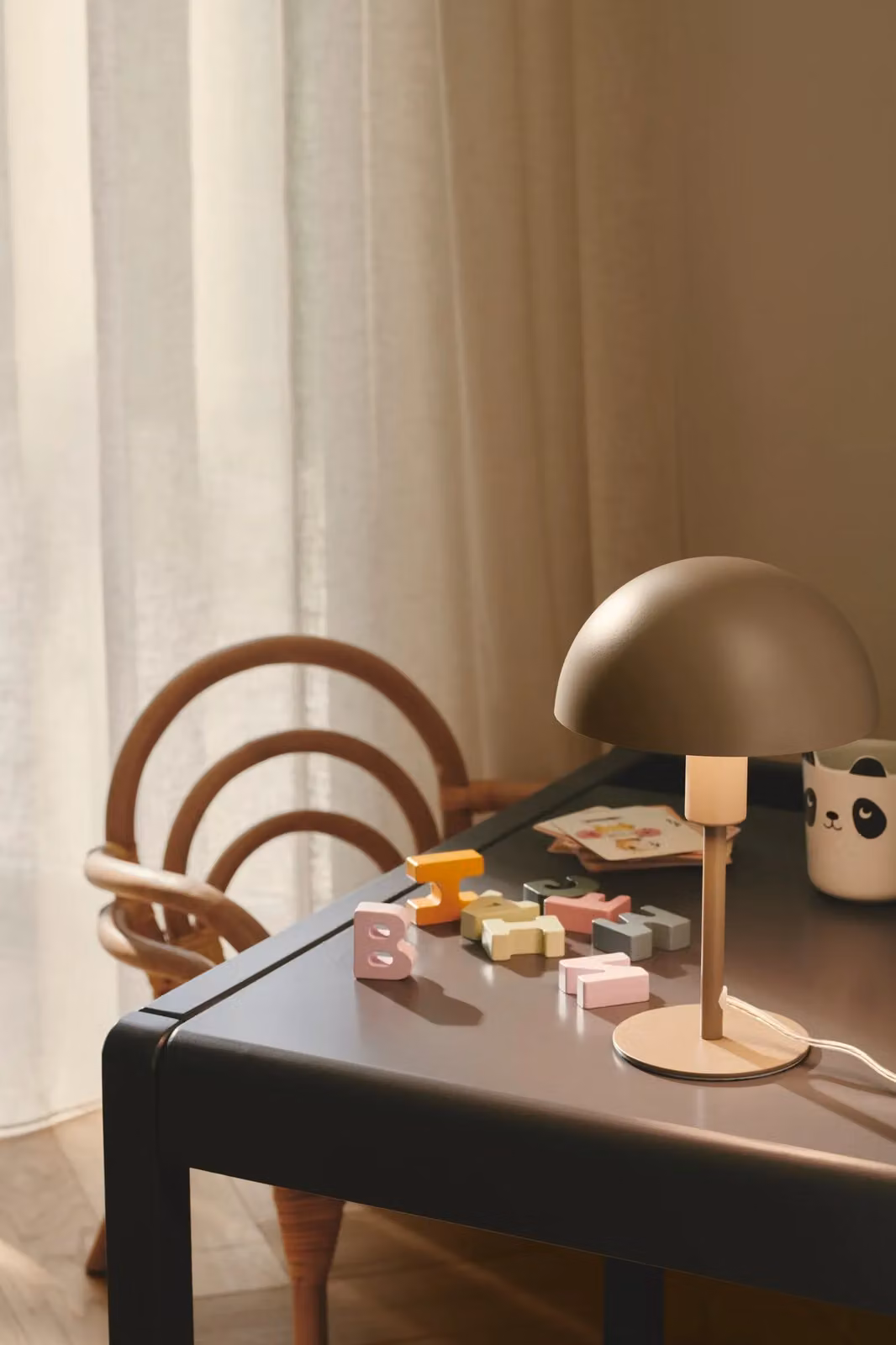 Nordlux Ellen Metal Table Lamp in Brown with E14 Socket – 3