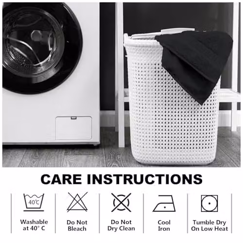 Gaveno Cavailia Bamboo and Cotton Hand Towels, 2 Pack, Black, W/D/H: 50 x 80 cm – 5