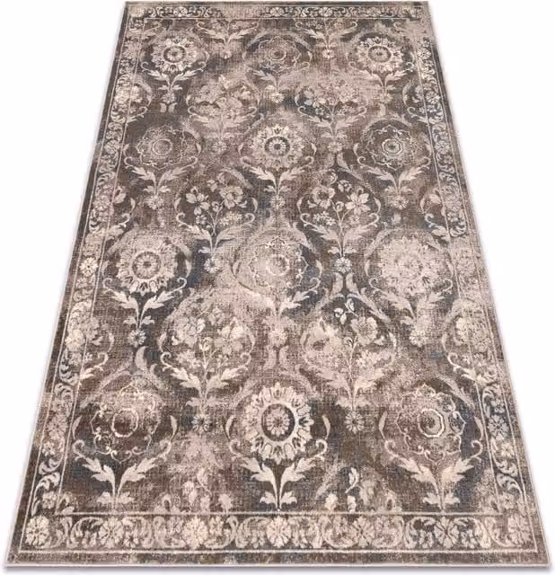 RugsX Nain Vintage Wool Rug in Beige, W/D/H: 170 x 120 cm – 1