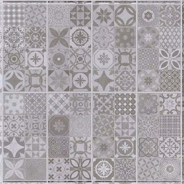 Vinyl Flooring UK Firmfit EN SPC Click Luxury Vinyl Tile Plank 5.0mm LVT in Light Grey