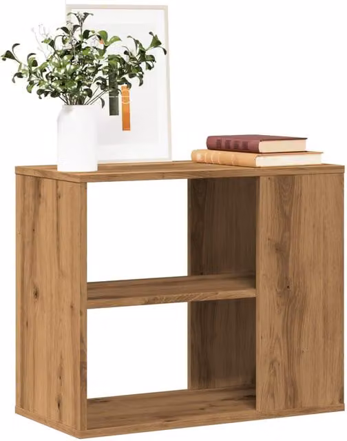 Berkfield Home Artisan Oak Side Cabinet in Brown, W/D/H: 60 x 30 x 50 cm – 1