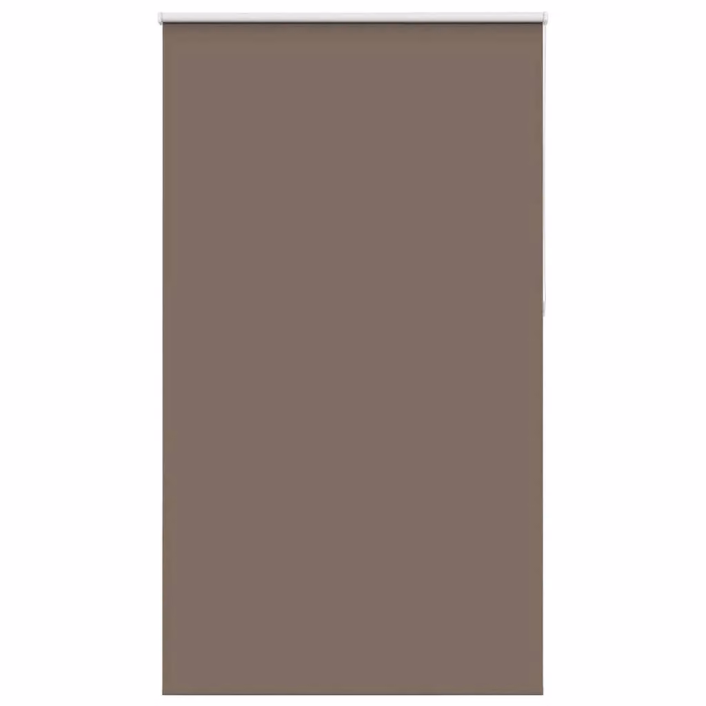 Berkfield Home Blackout Roller Blind in Brown Polyester, W: 125 cm, H: 210 cm – 2