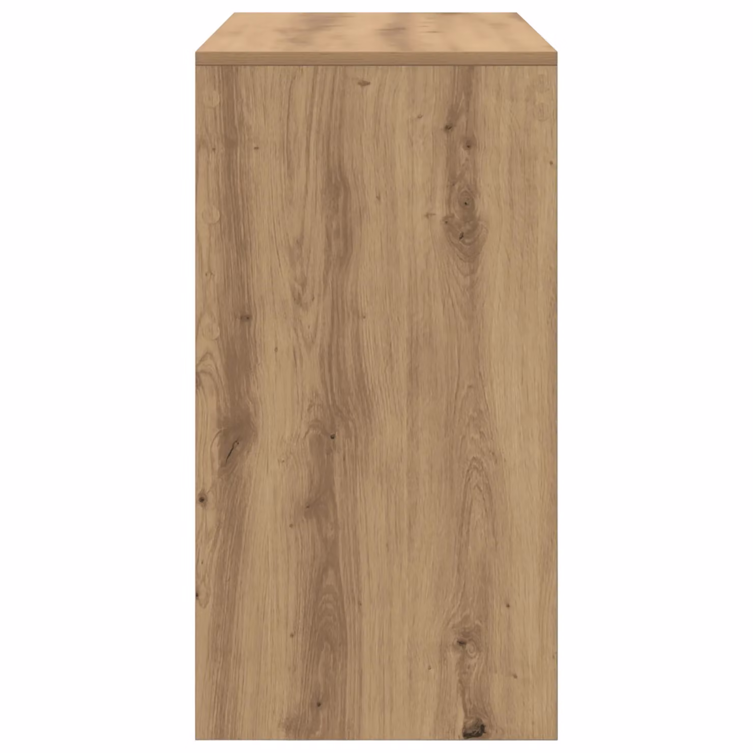 Berkfield Home Artisan Oak Writing Desk in Brown, W/D/H: 90 x 40 x 76 cm – 3
