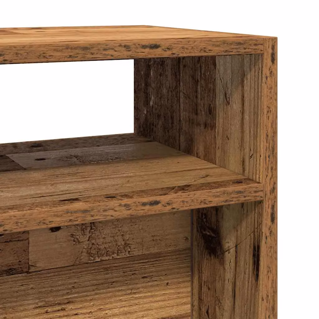 Berkfield Home Rustic Brown Console Table, W/D/H: 105 x 30 x 80 cm – 3