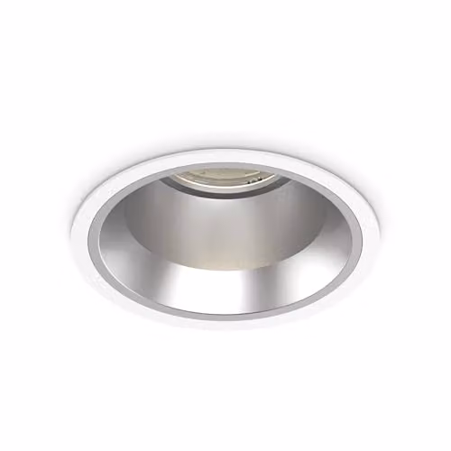 Ideal Lux Ideal LUX Recessed Round Downlight, White, 15W, 3000K Warm White, D100