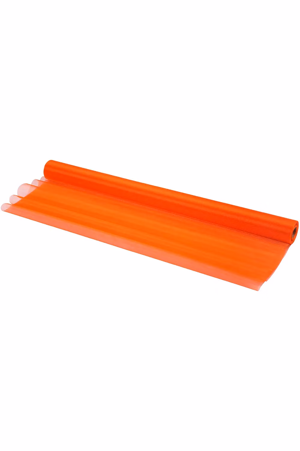 Neel Blue Burnt Orange Organza Sheer Fabric Roll, W: 70 cm, L: 15 m – 2