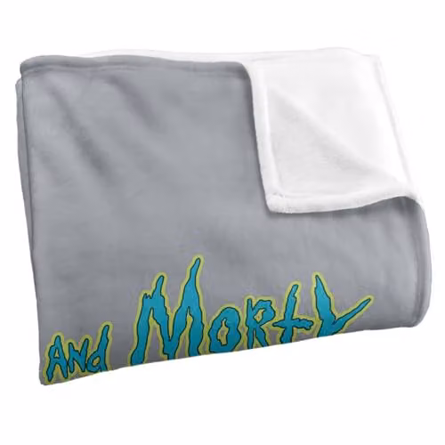 LOGOVISION Rick and Morty Floating Heads Super Soft Fleece Throw Blanket, Multicolour, W: 91 cm, L: 147 cm – 2