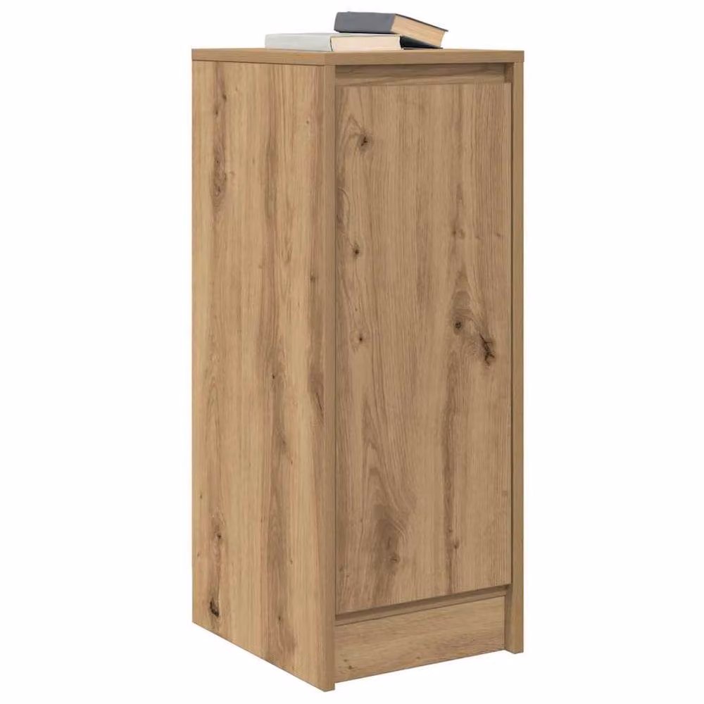 Berkfield Home Artisan Oak Sideboard in Brown, W/D/H: 29.5 x 34 x 76 cm – 3