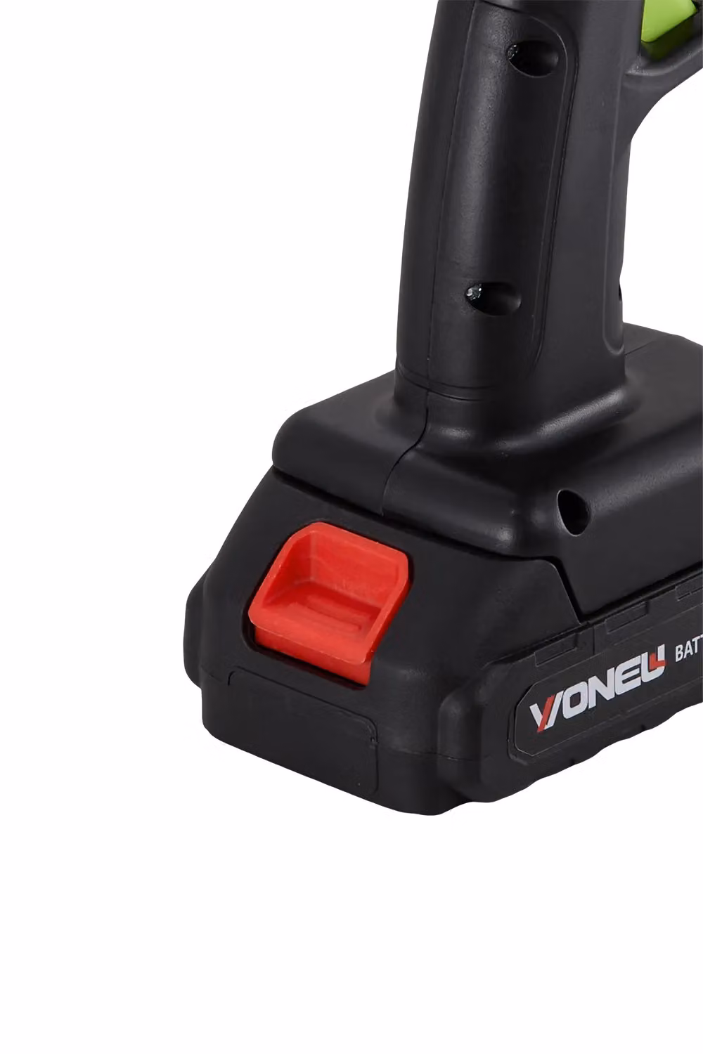 Living and Home Portable Cordless Handheld High-Pressure Washer in Black with 2 x 18.5V Rechargeable Batteries, 5m Hose and 3 Nozzles – 4