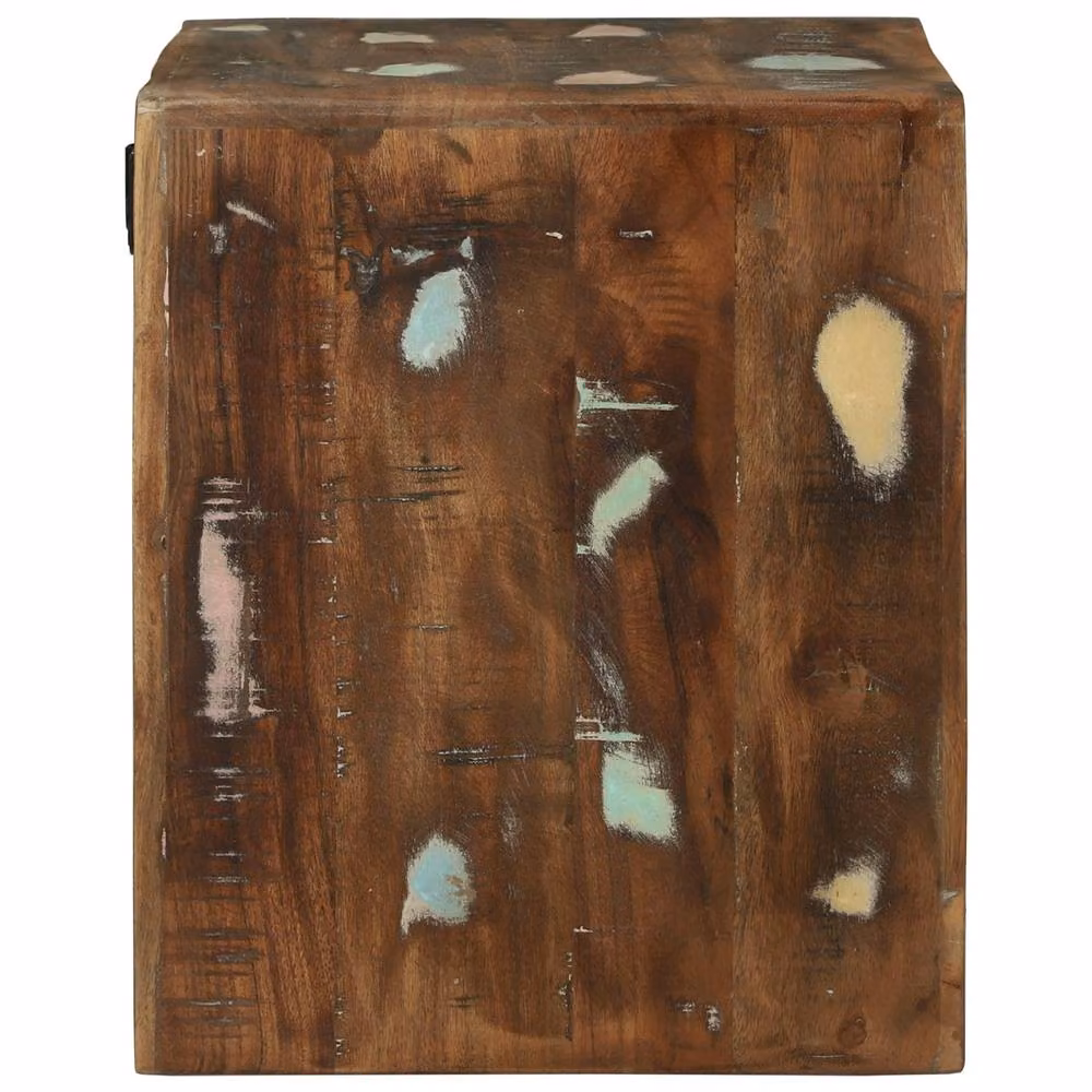 Berkfield Home Brown Reclaimed Solid Wood TV Unit, W/D/H: 36 x 36 x 30 cm – 5