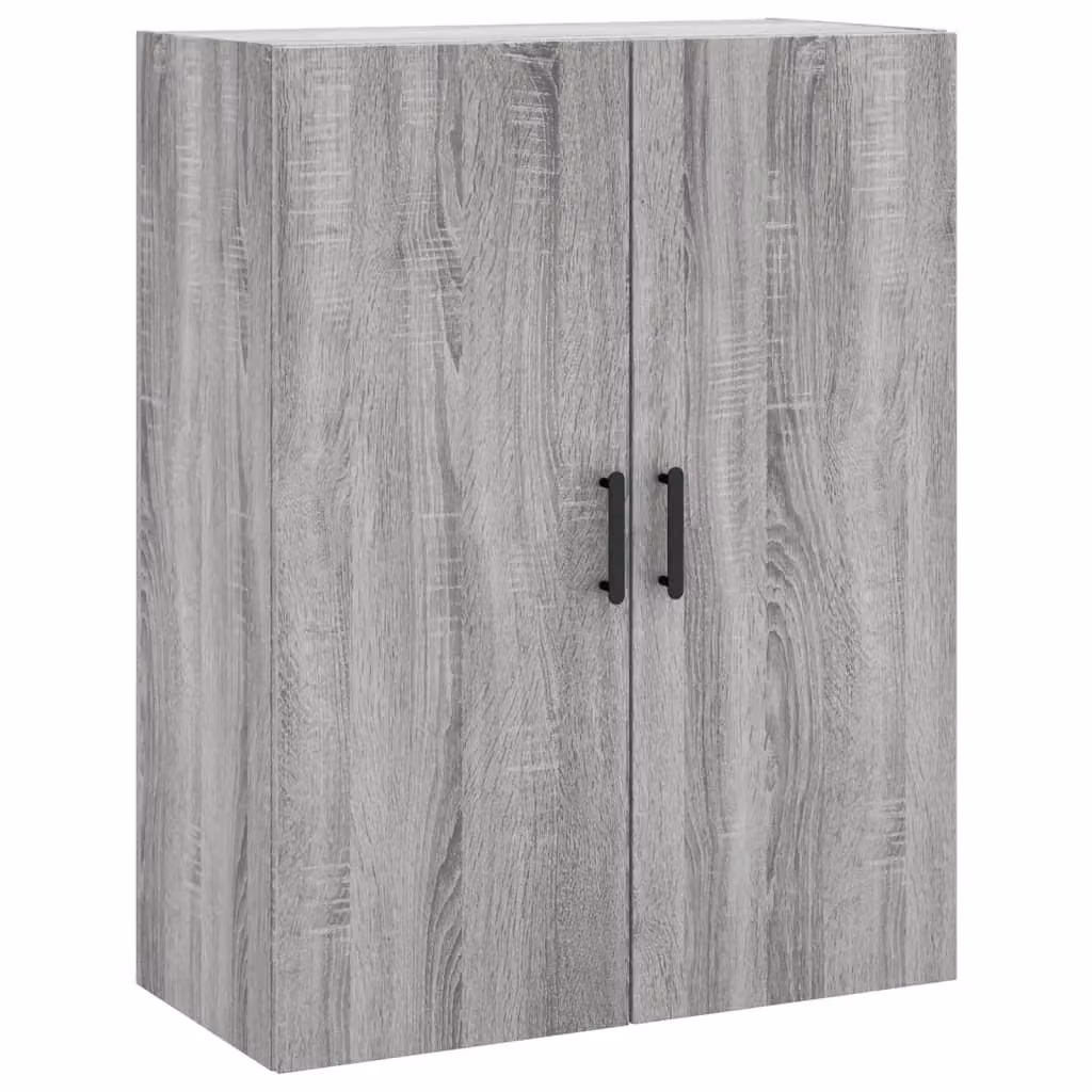Berkfield Home Wall Mounted Cabinet in Grey Sonoma, W/D/H: 69.5 x 34 x 90 cm – 2