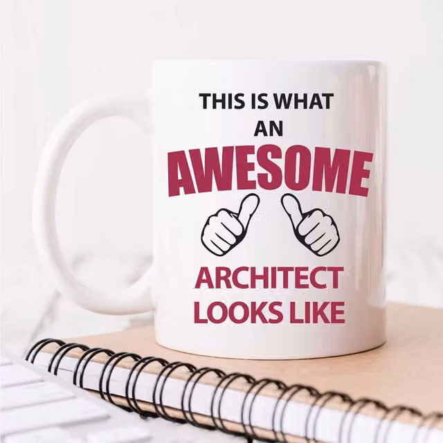 60 Second Makeover Limited This Is What An Awesome Architect Looks Like Ceramic Mug in White