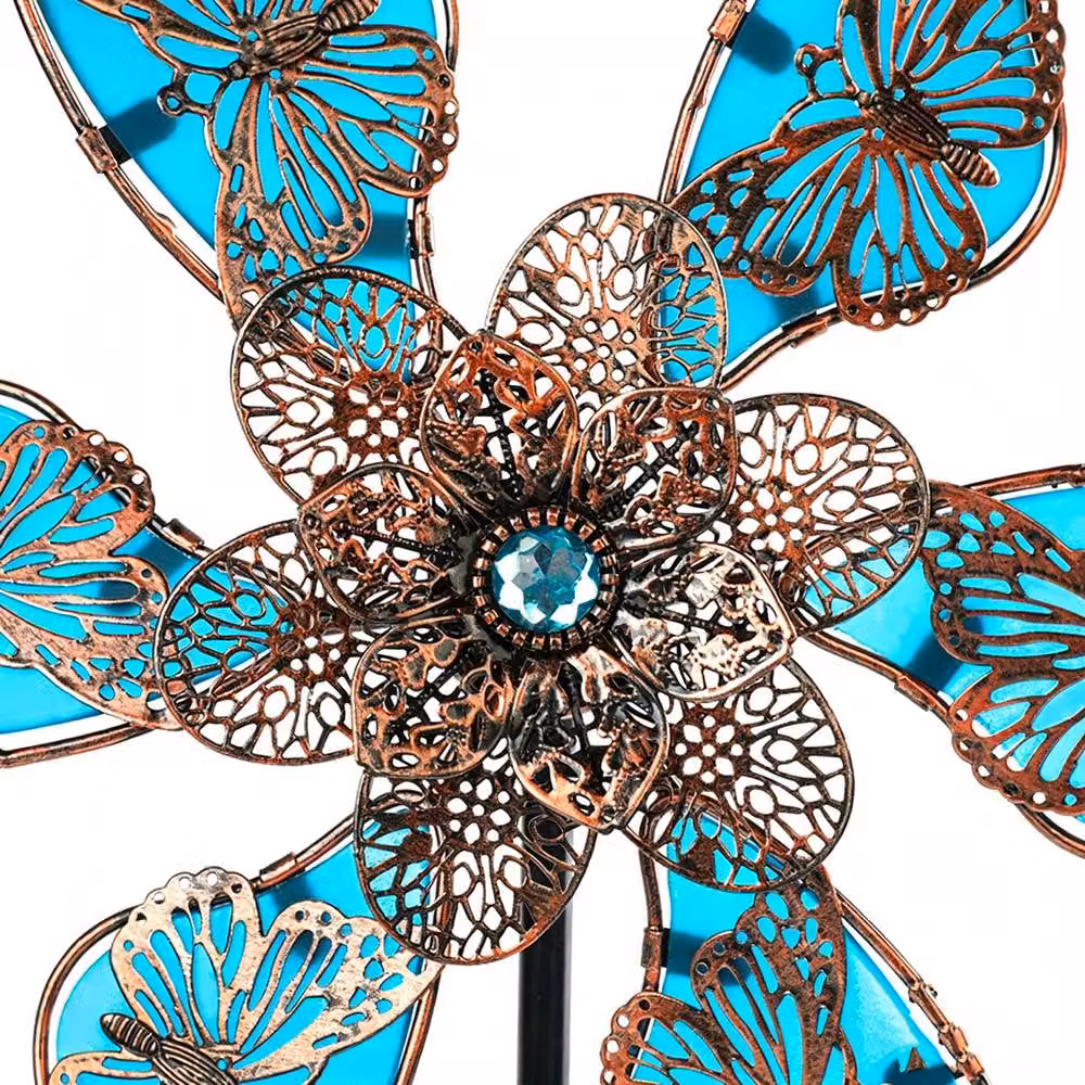 Quipulse Glow-in-the-Dark Butterfly Windmill in Pink and Multicolour – 2