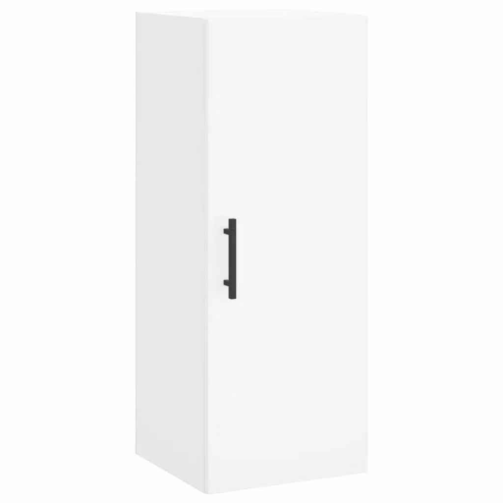 Berkfield Home White Wall Mounted Cabinet W/D/H: 34.5 x 34 x 90 cm – 2