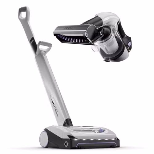 Gtech System Platinum, Airram Platinum and Multi Platinum Cordless Bagless Vacuum Cleaner Bundle in White, Black and Purple with 90 Minute Combined Runtime – 1