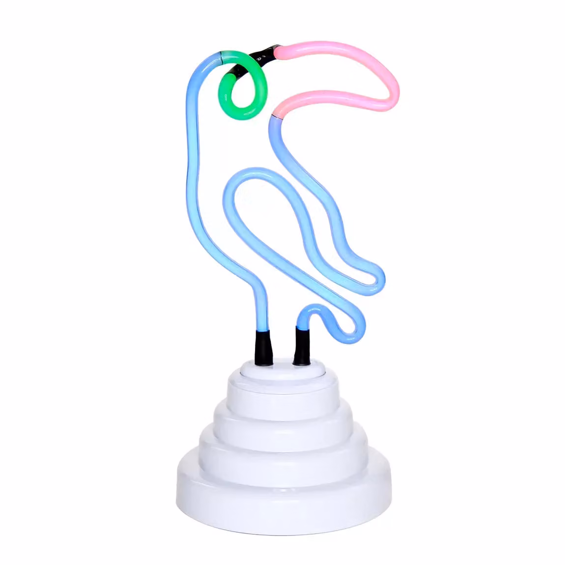 Nova Lighting Toucan Multicolour Neon Light in White, W/D/H: 30.48 x 30.48 x 30.48 cm – 2